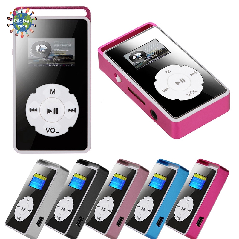 Máy nghe nhạc mini MP3 màn hình LCD tiện dụng