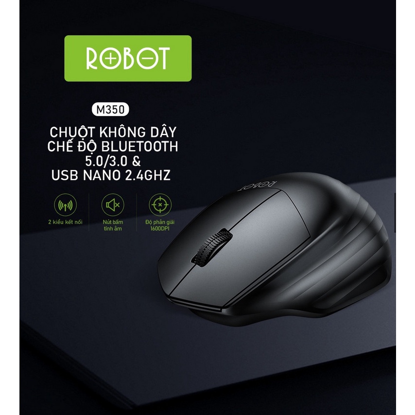 CHUỘT KHÔNG DÂY ROBOT M350