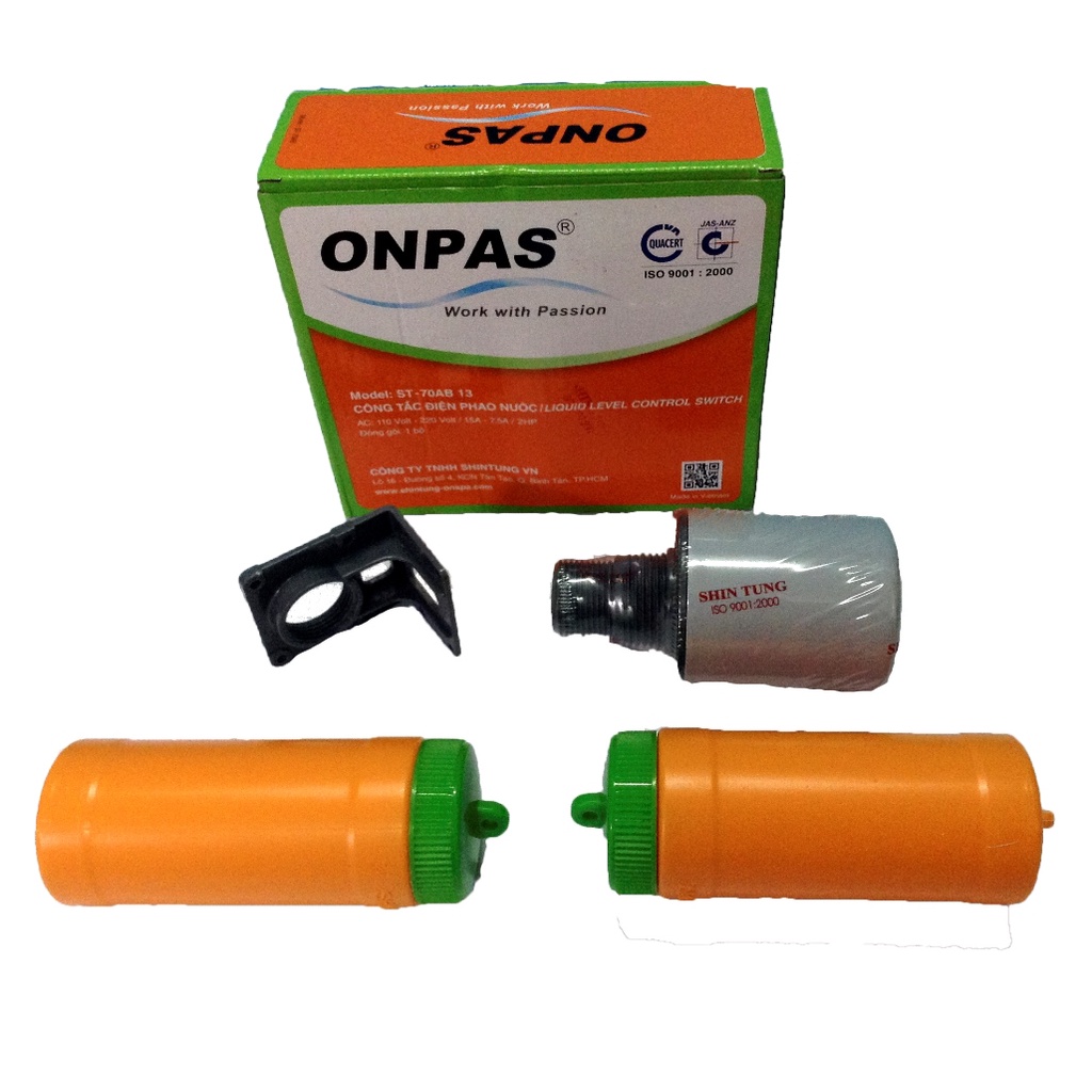 Van phao điện – Phao bồn nước – công tắc mực nước – phao điện chống tràn Radar, Onpas, Lihhal