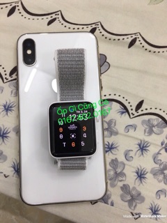 Dây Apple watch màu xám 