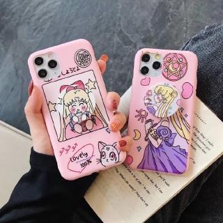 Sailor moon Ốp Điện Thoại In Hình Thủy Thủ Mặt Trăng Cho iphonese2 11pro xs max xr apple i6 i8 i7 plus