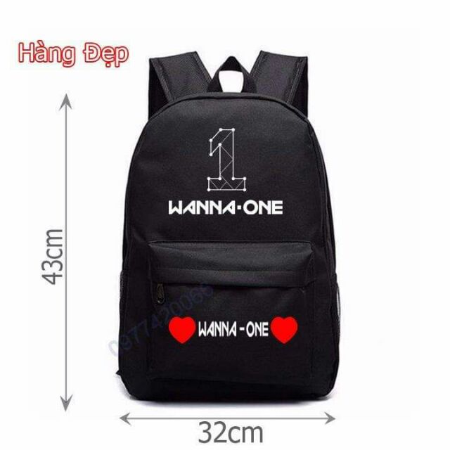 Balo WANNA ONE in theo yêu cầu