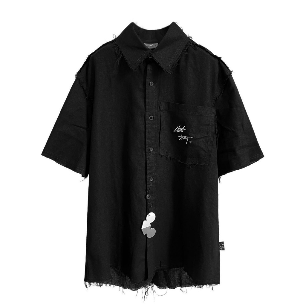 ÁO SƠ MI Linen rách CHUOT TRANG HOMELESS | BigBuy360 - bigbuy360.vn