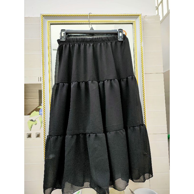 Chân Váy Nữ 🦋 Chân váy Vintage 2 lớp Siêu Xinh 3 màu 🦋 | BigBuy360 - bigbuy360.vn