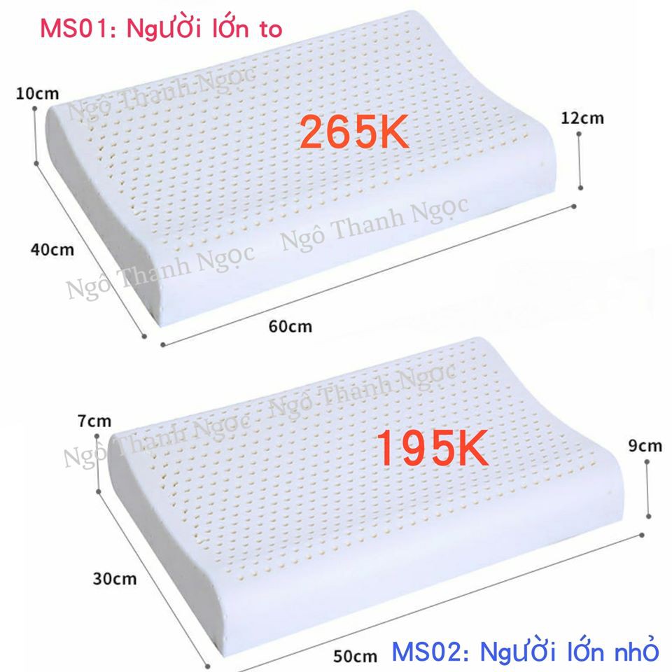 Gối cao su Nanjiren chính hãng