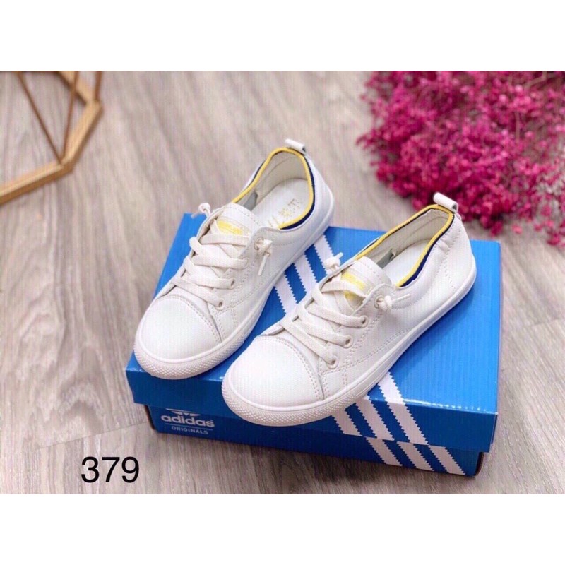 Giày thể thao lười chun vàng mã 379