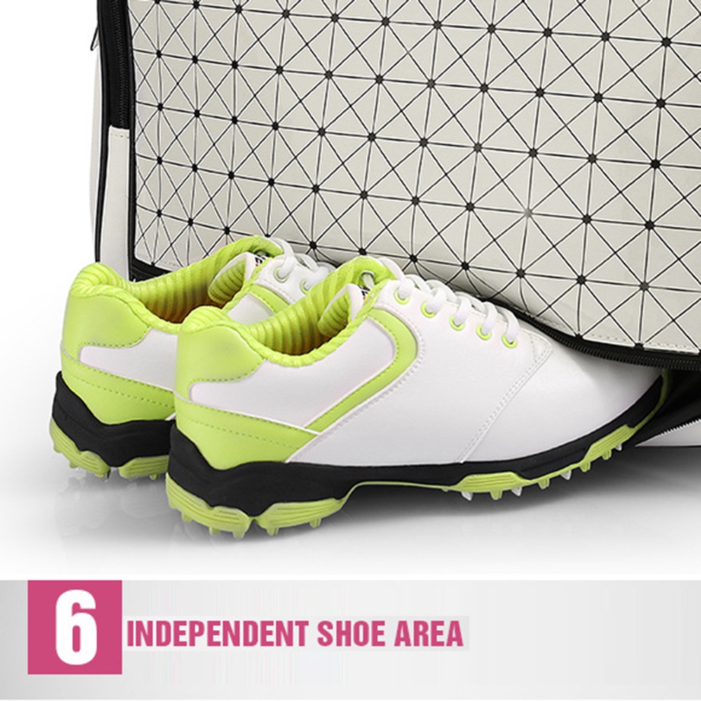 Túi Da PU Đựng Quần Áo Chơi Golf Chống Thấm Nước Tiện Dụng