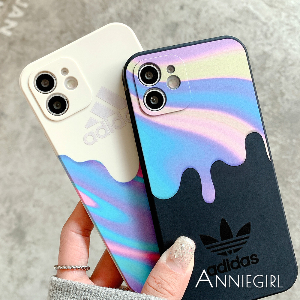Ốp điện thoại TPU mềm chống trầy xước in logo ADIDAS cho Iphone 12 11 Pro Max X Xs Max Xr 8 7s | BigBuy360 - bigbuy360.vn