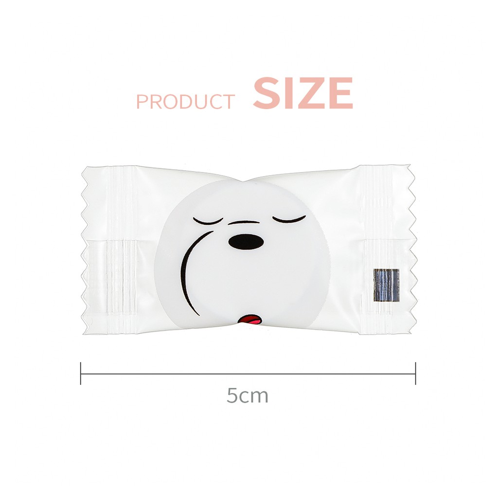 Viên nang mặt nạ gấu trắng Miniso x We Bare Bear 3.0