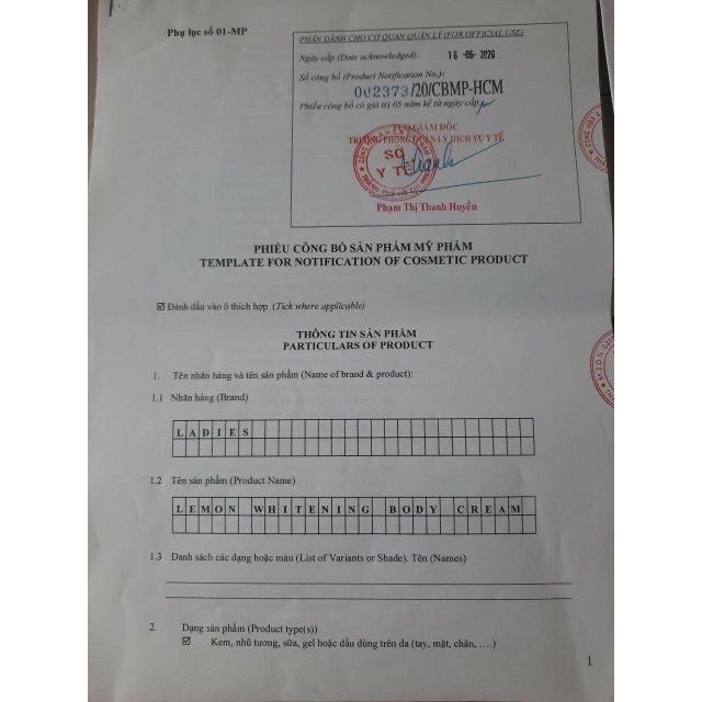 Ủ Trắng Body Chanh Lemon - Siêu Phẩm Trắng Da (Công Ty) | BigBuy360 - bigbuy360.vn