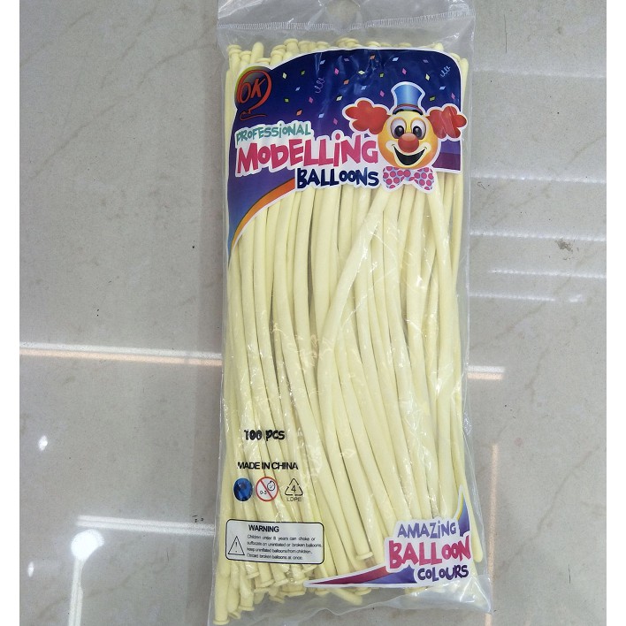 Bóng Dài Giun 260 Màu Pastel sỉ 35k