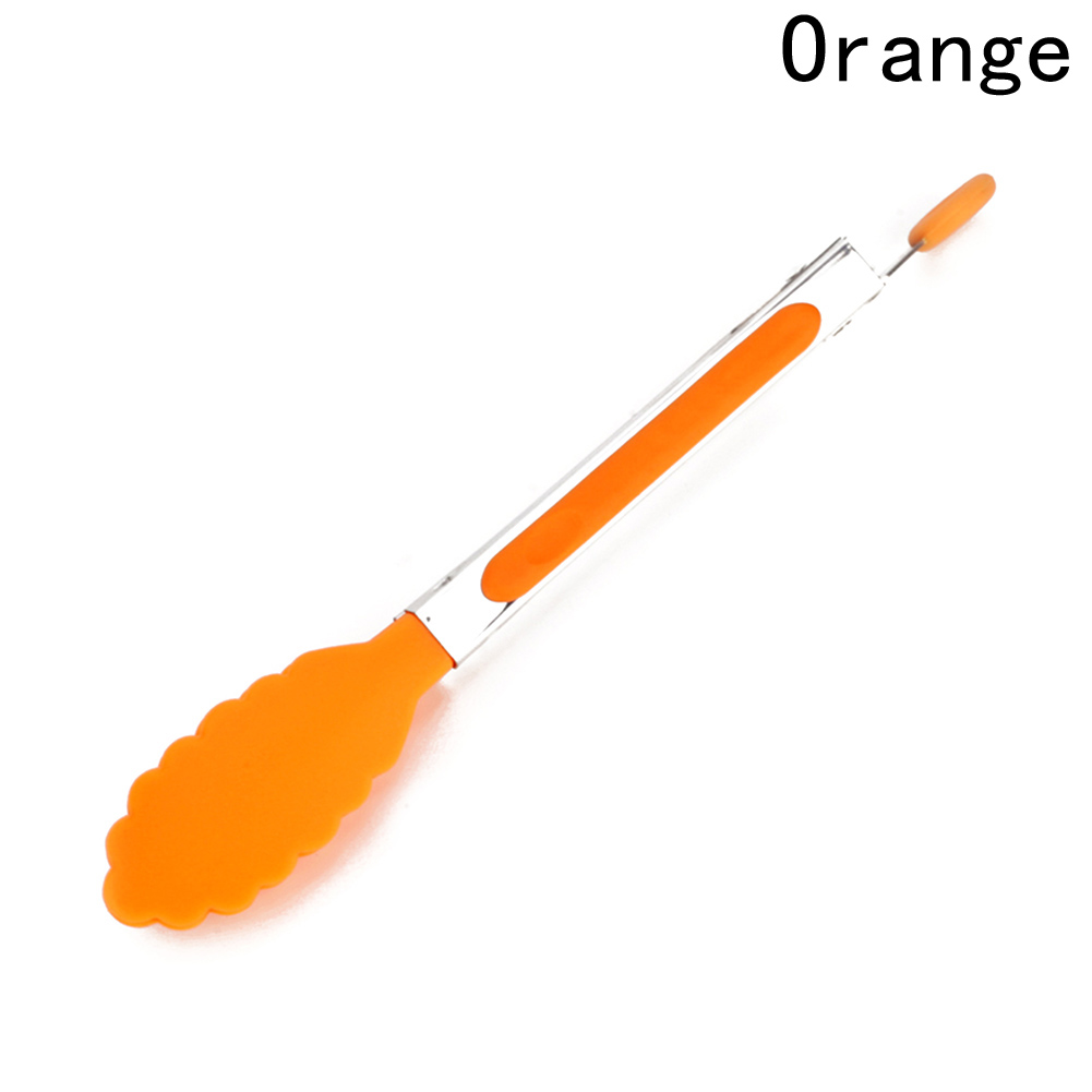 Zhizhong Sichuanwanhe2 Kẹp Gắp Thức Ăn Chống Dính Bằng Silicon 8 "