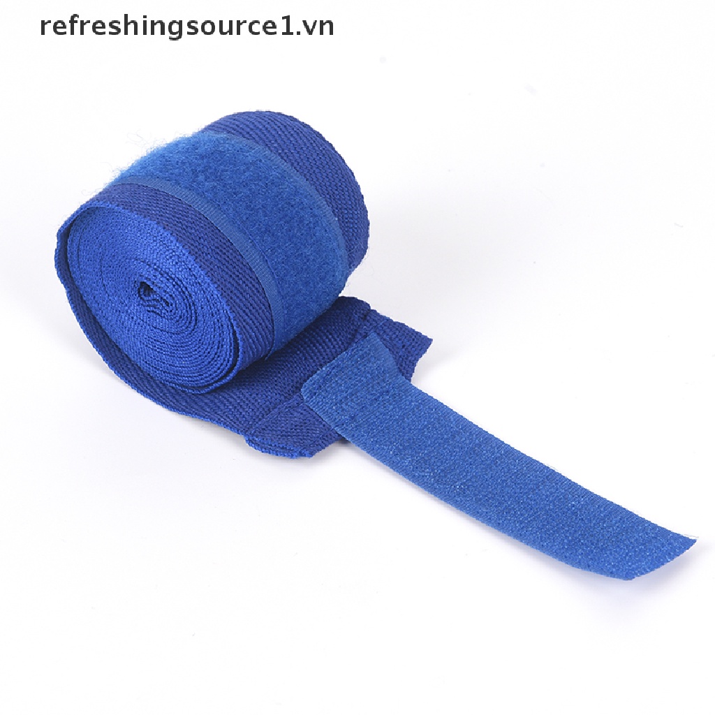 Găng tay boxing bằng cotton có dây quấn cổ tay 1m