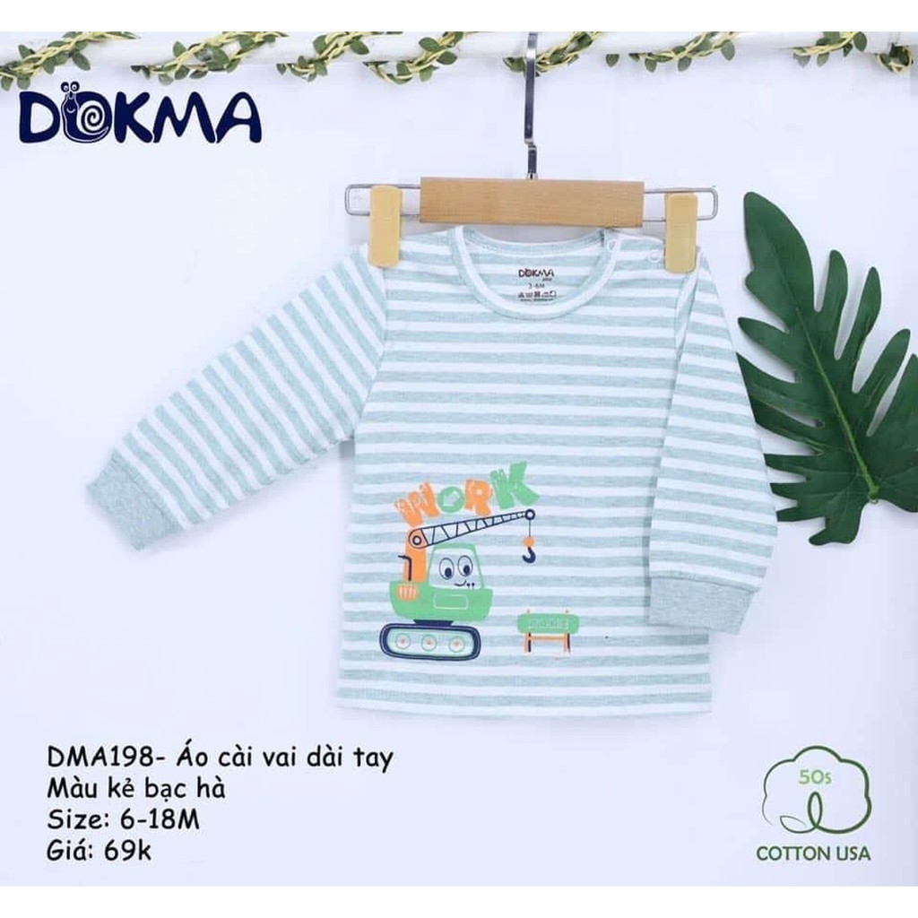 ÁO DÀI TAY DOKMA DMA198