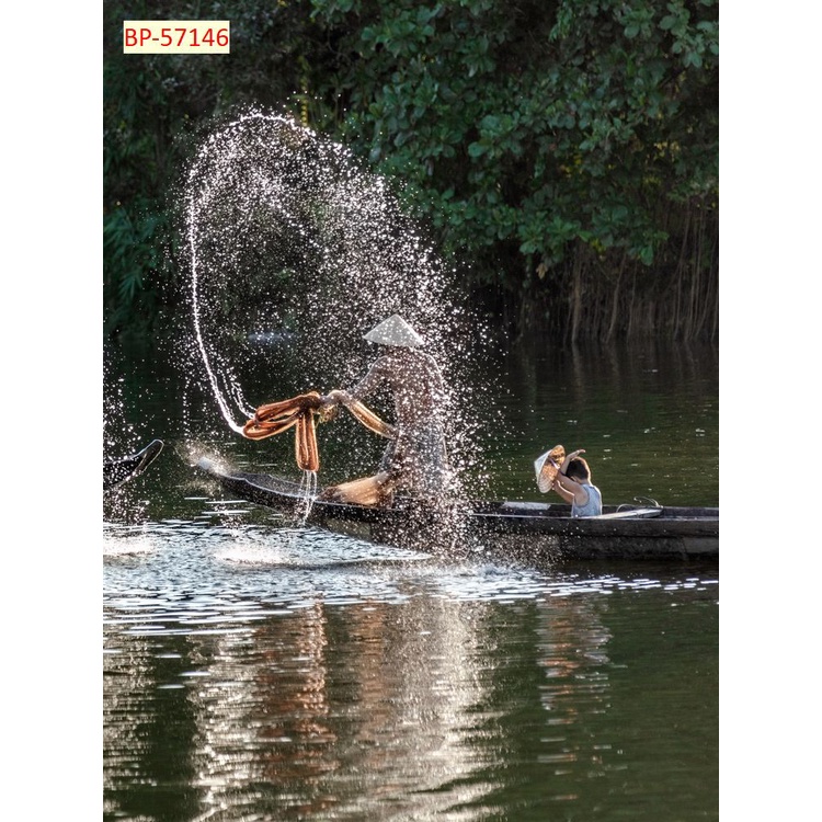 Tranh dán tường tổng hợp địa danh Việt Nam 3D in theo kích thước yêu cầu – Không giới hạn kích thước.