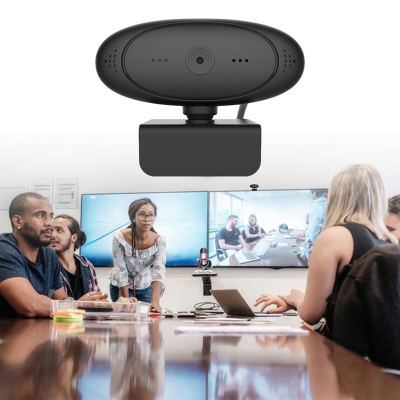 High Quality HD 1080P Webcam with Microphone Rotatable USB Web Camera for PC