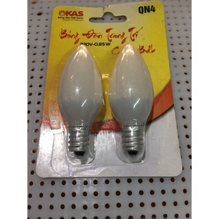 Vỉ 2 Bóng đèn led trang trí ban thờ