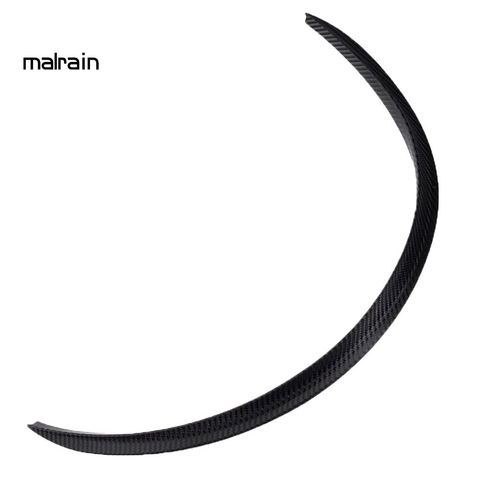 Set 2 dải dán vòm bánh xe hơi bằng sợi carbon 72cm chất lượng cao