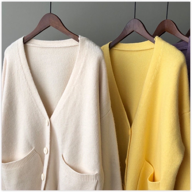 Áo khoác len thời trang nữ túi hộp | BigBuy360 - bigbuy360.vn