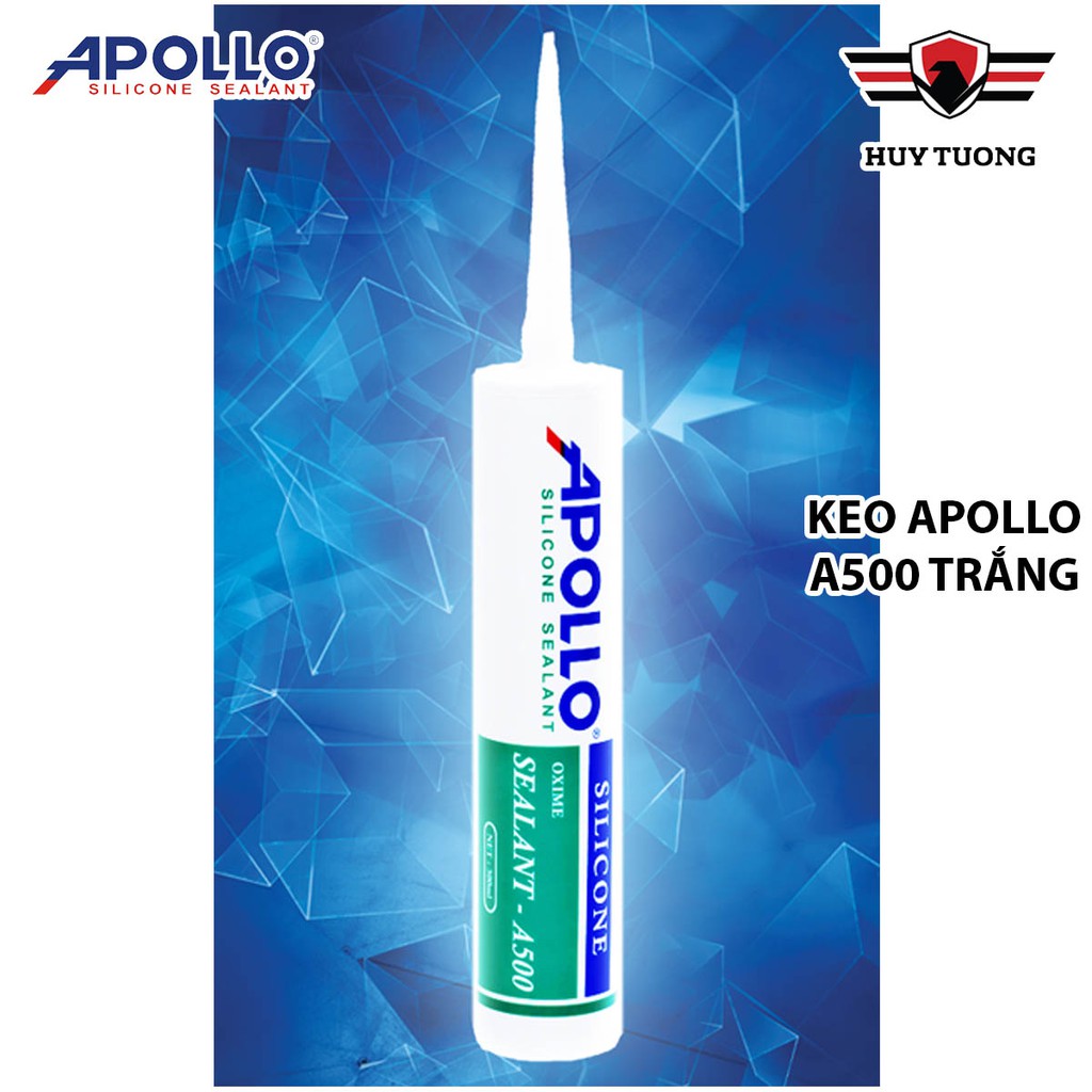 Keo Dán Silicon Apollo + dụng cụ bắn keo - Huy Tưởng