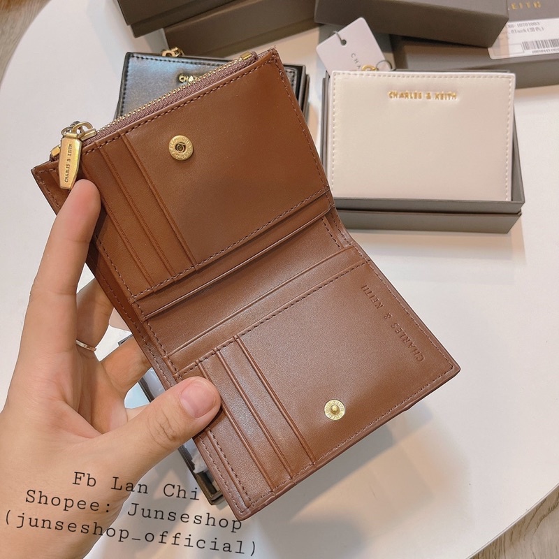 Ví cầm tay mini chữ C hàng Q/Châu loại 1 full hộp
