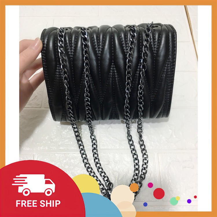 Túi Xách Nữ Da Mềm Trần Sóng Khoá Xoay Giá Rẻ XT011 | BigBuy360 - bigbuy360.vn