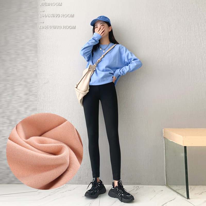 Quần legging nữ dài cạp cao bigsize cao cấp nâng mông Lamode, Quần legging nữ dài lưng cạp cao | BigBuy360 - bigbuy360.vn