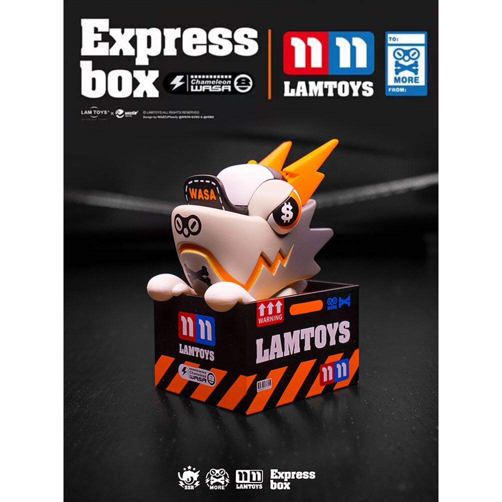 Hộp Đồ Chơi Ngẫu Nhiên Lamtoys Chameleon Wazzupbaby Express Box