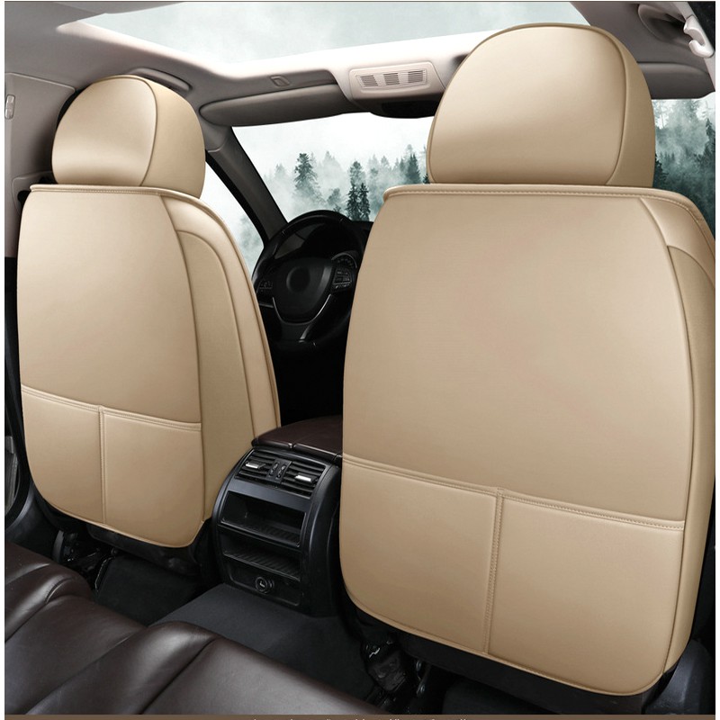 Bộ 5 ghế lót ô tô siêu sang,có bao vô lăng,2 gói lưng,2 gói đầu.phù hợp mọi loại xe-83208