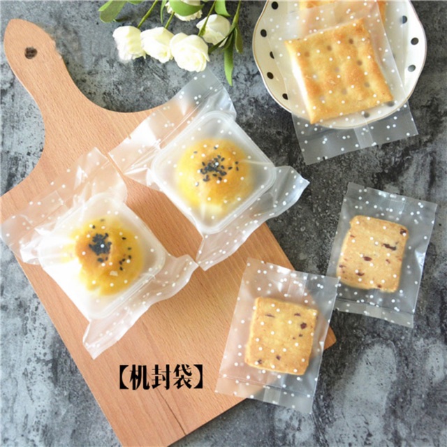 Túi đựng bánh cookie/ bánh quy/ trà hoa 7*10cm các mẫu | WebRaoVat - webraovat.net.vn