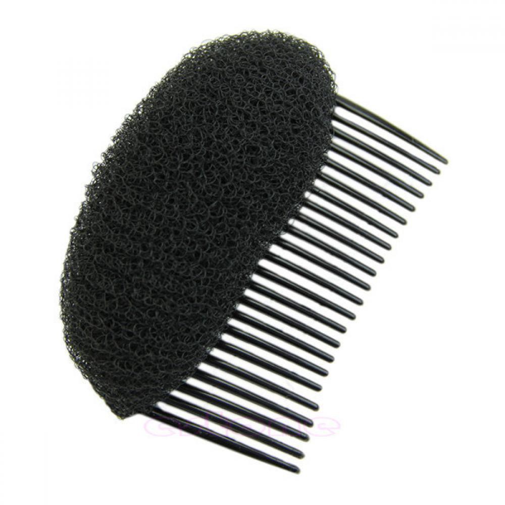 Hair Styler Volume Bouffant Beehive Shaper Bumpits Foam On Clear Comb Xmas Gift