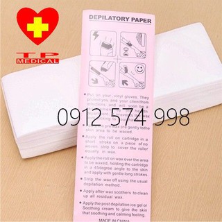 Giấy wax lông 100 tờ/xấp ( hàng loại 1 không đau da)