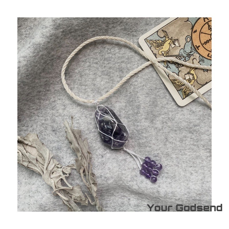 VÒNG T.A TÍM tự nhiên- Amethyst