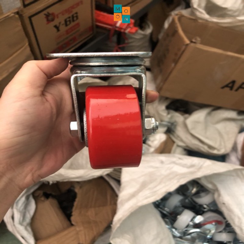 Bánh xe gang đúc đặc 7cm