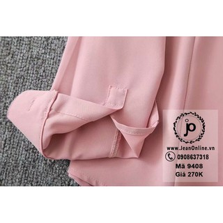 Bigsize Nữ - Áo sơ mi tay dài (MS: 9408)