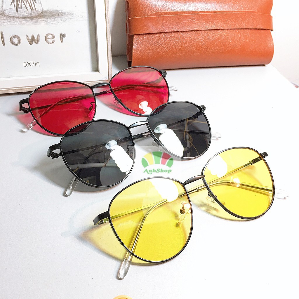 [Gía siêu rẻ] Kính mát tròn dễ xài 6317