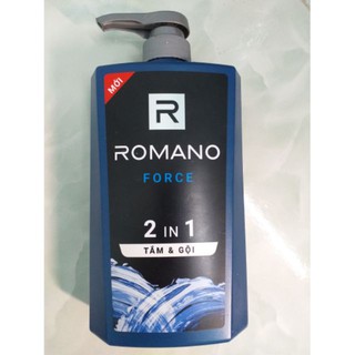 Tắm - gội 2 in 1 Romano Classic 650ml