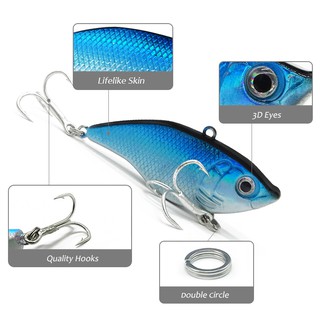Mồi Câu Hình Cá Giả 5cm/15g