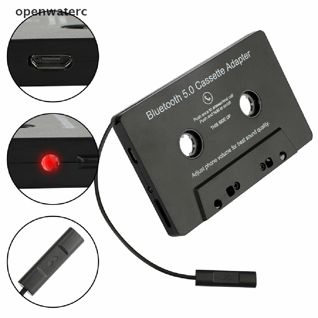 Bộ Chuyển Đổi Băng Cát Sét Sang Aux Bluetooth 5.0 Cho Điện Thoại Samsung vn