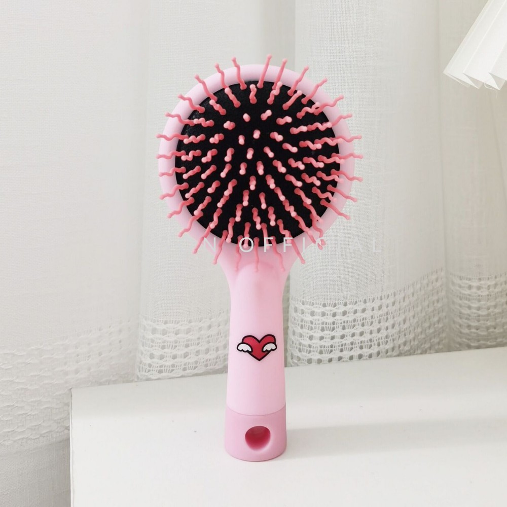 Lược sóng matxa Pison có gương - 01 cái