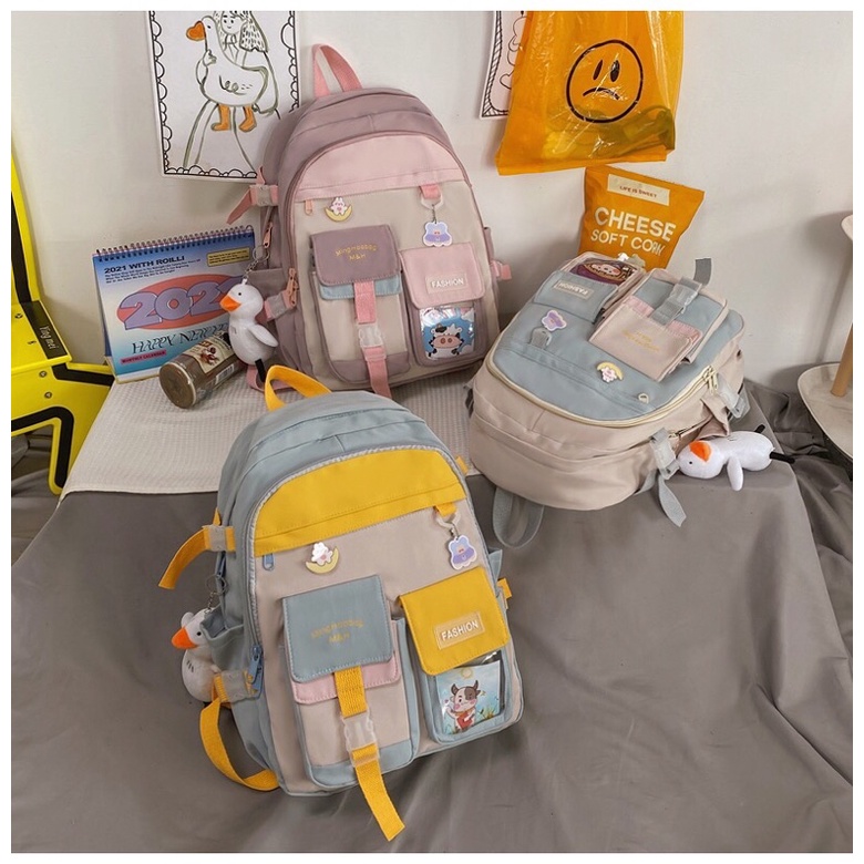 Balo dáng hộp Fashion Hiyoshop