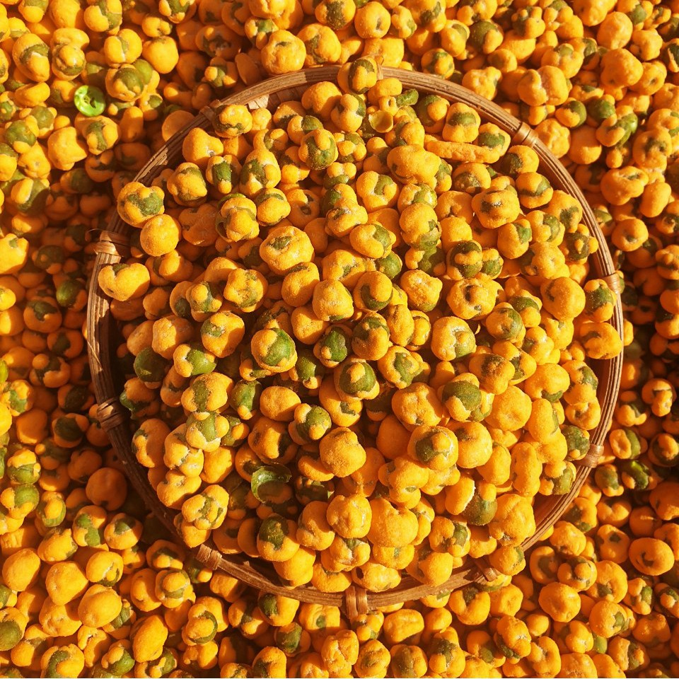 ĐẬU HÀ LAN SẤY PHÔ MAI_THƠM, NGON_ĐẬM VỊ 500G/1KG