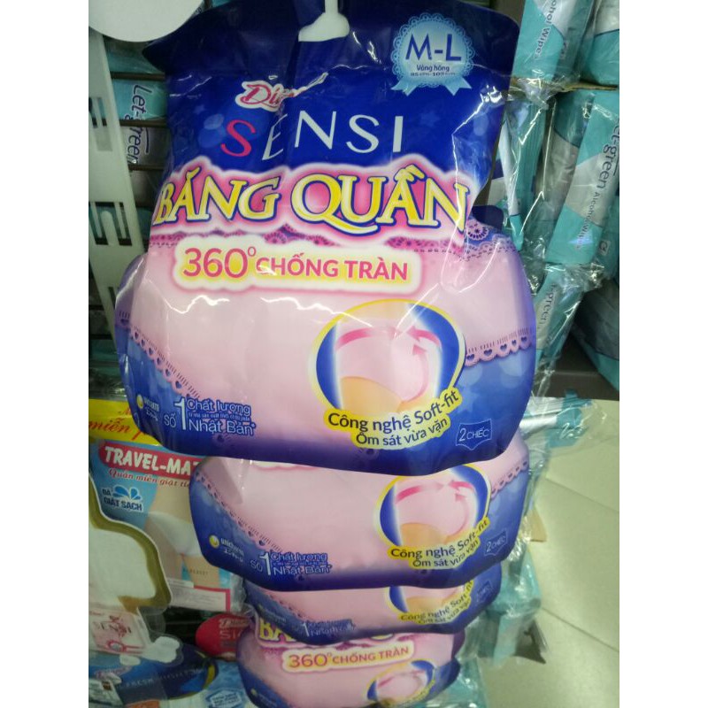 Băng Vệ Sinh Diana Ban Đêm Dạng Quần Size S-M/ M-L