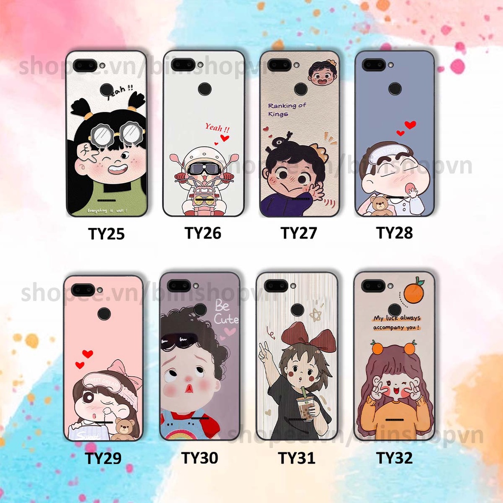 Ốp Xiaomi Redmi 6 in hình baby siêu dễ thương, ngộ nghĩnh đáng yêu