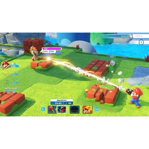 Game Nintendo Switch Mario + Rabbids Kingdom Battle Hệ US