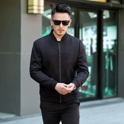 Áo khoác/Áo jacket thanh niên, cổ đứng, ôm sát, chất liệu dạ, phù hợp cho mùa đông, mẫu mới nhất------------------------