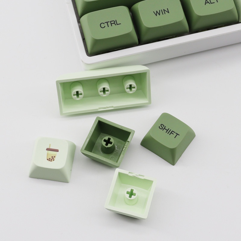 Nút Bàn Phím Cơ Học Tiếng Anh Nhật Bản PBT 124 Phím