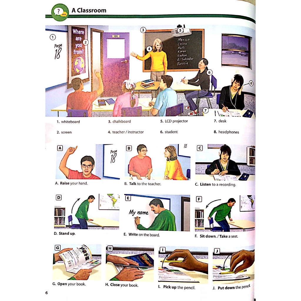 Sách - Oxford Picture Dictionary Third Edition: Monolingual Dictionary