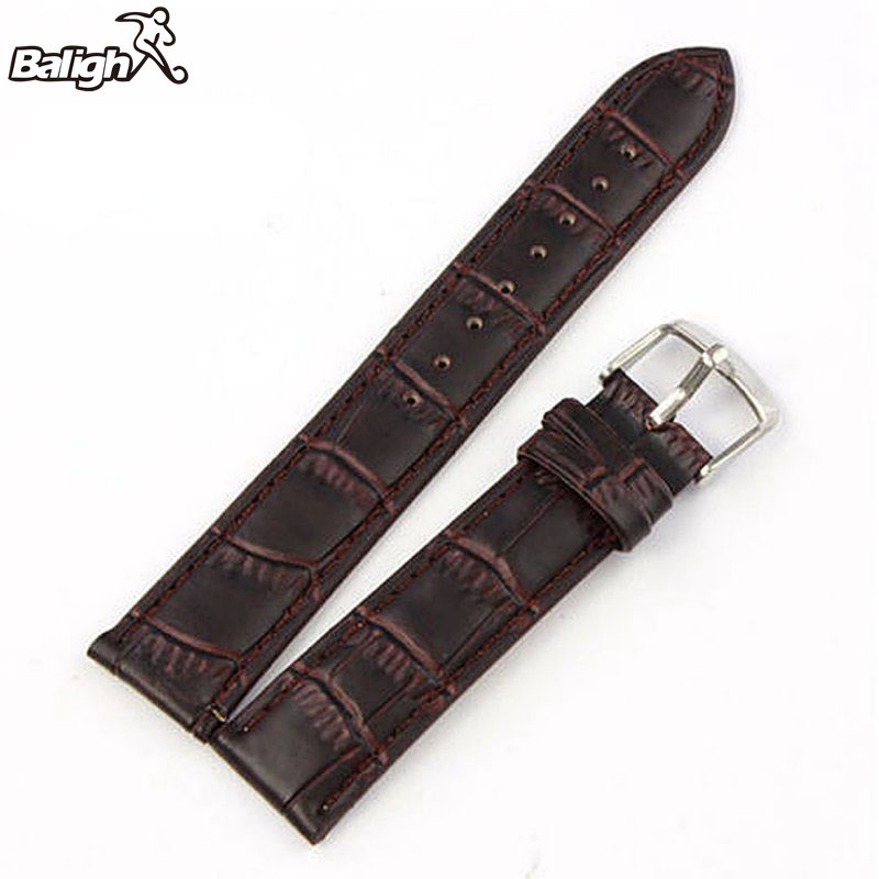 PU leather watch belt Mẫu tre 18 ~ 24mm