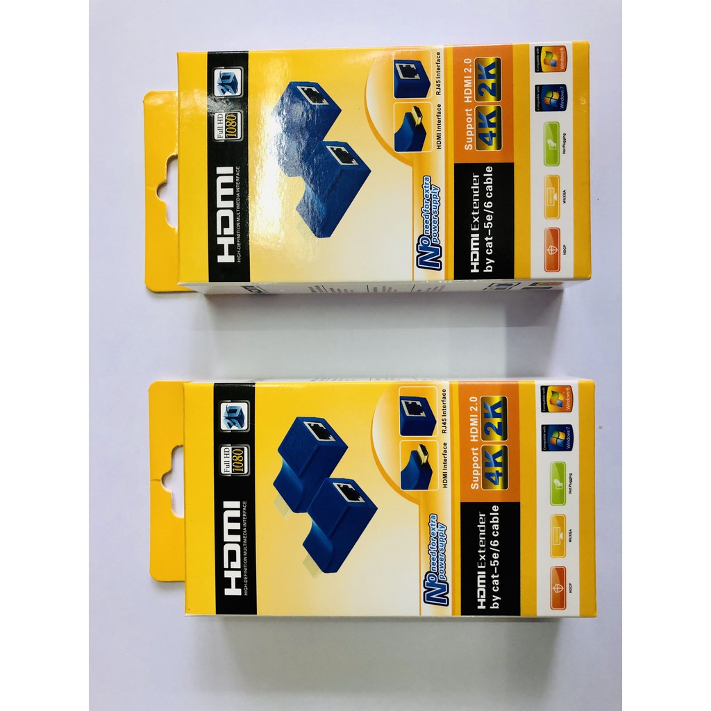 Đầu chuyển đổi cổng HDMI sang RJ45 chuẩn 30 Mét Lan